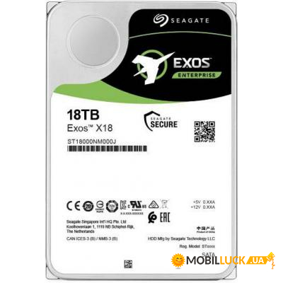   Seagate 3.5 18TB (ST18000NM000J)