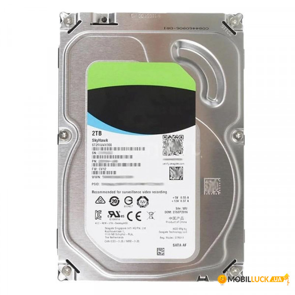   Seagate Seagate ST2000VX016