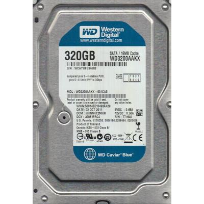   WD 3.5 320Gb (# WD3200AAKX-FR #)