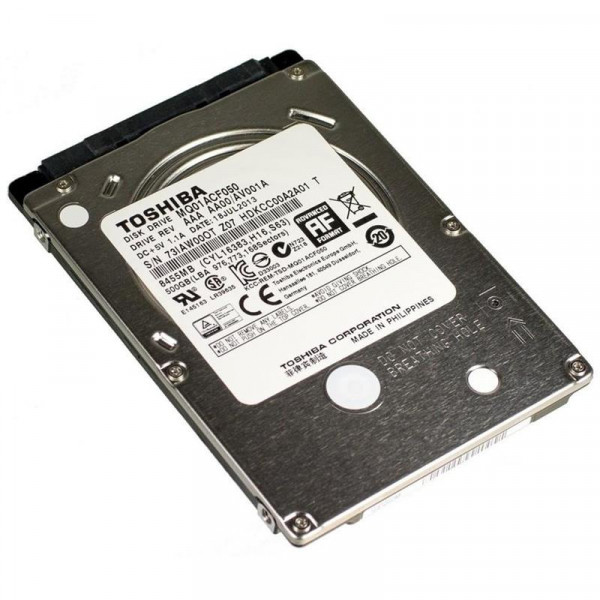   HDD 2.5 SATA 500GB Toshiba 7200rpm (MQ01ACF050)