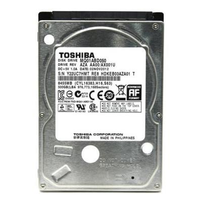   Toshiba   2.5 500GB (# MQ01ABD050 #)