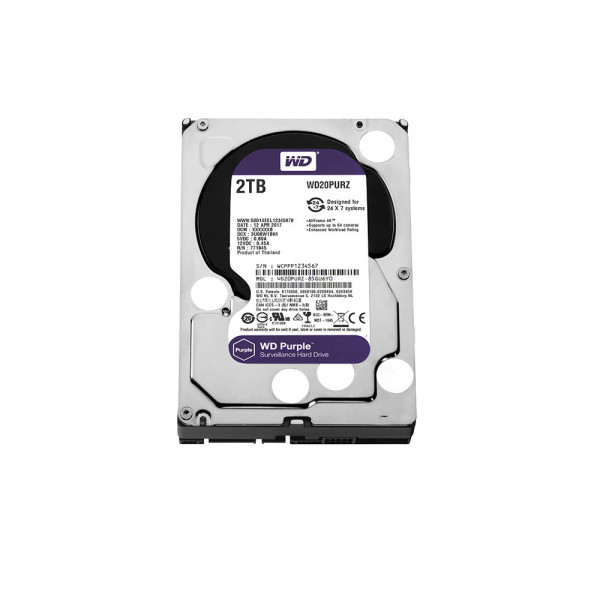   Western Digital Purple 2TB 64MB WD20PURZ 3.5 SATA III (3571)