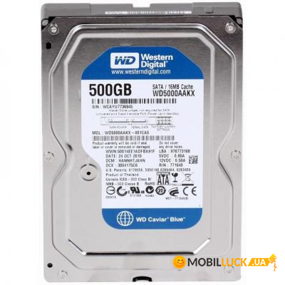   Western Digital  3.5  500Gb (WD5000AAKX)