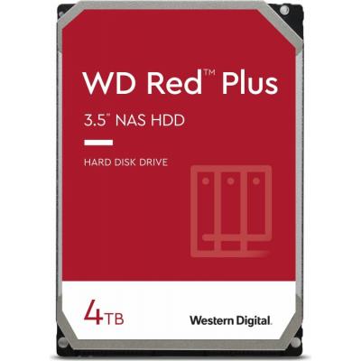   WD 3.5 SATA 3.0 4TB 5400 128MB Red Plus NAS (WD40EFZX)