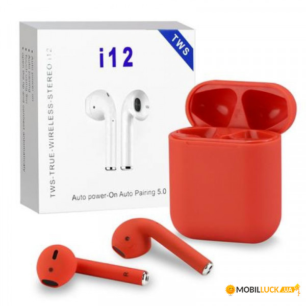  AirPods i12 (K) red