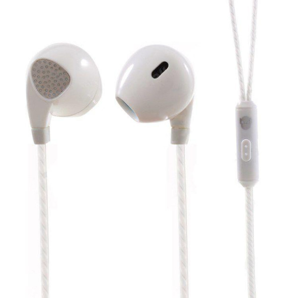  Fshang A3 series music flat earphone White #I/S