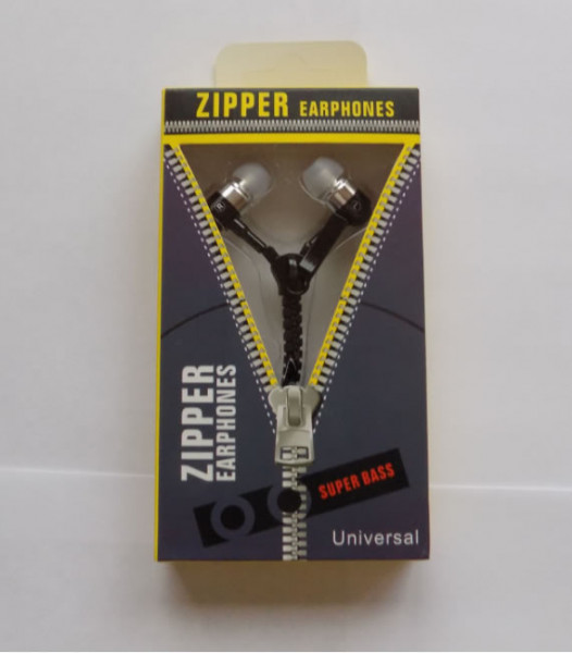    Zipper Earphones