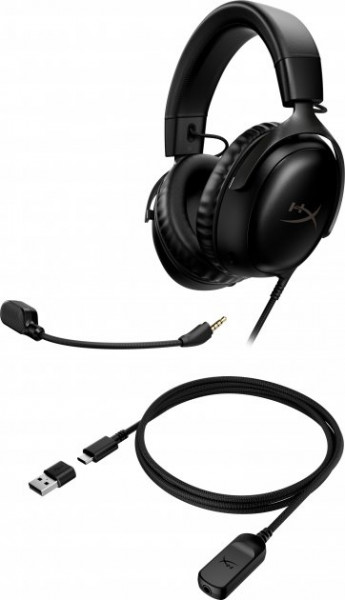 ��������� HyperX Cloud III 3.5mm/USB-A/USB-C Black (727A8AA)