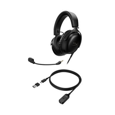 ��������� HyperX Cloud III 3.5mm/USB-A/USB-C Black (727A8AA)