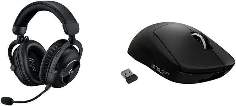 �������� �������� Logitech G Pro X 2 Lightspeed Wireless + ���� G PRO X Superlight Wireless Black
