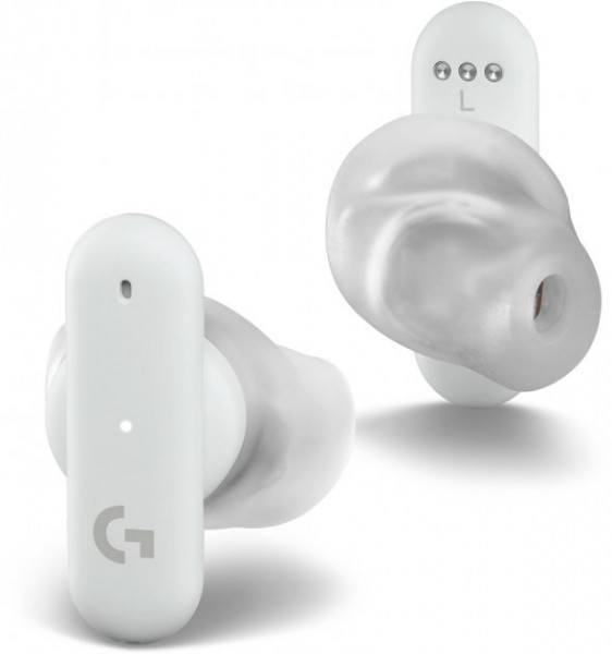 ��������� Logitech FITS True Wireless Gaming Earbuds White (985-001183)