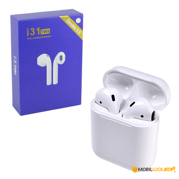   Bluetooth SK AirPods i31 White