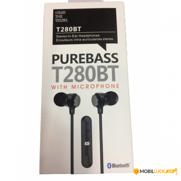  Bluetooth TTech T280BT black (BS-000055371)