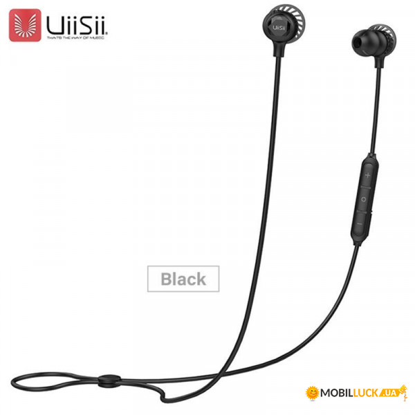  UiiSii Bluetooth waterproof IPX5 BT118 Black