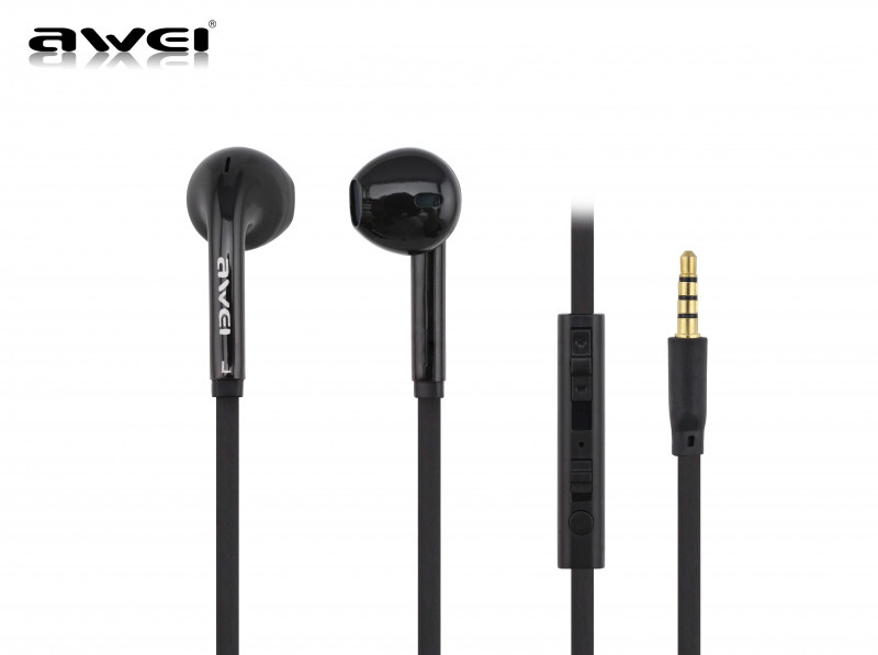  Awei ES15hi with mic Black