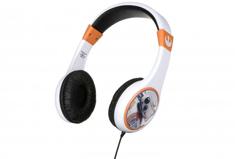  eKids Disney Star Wars Kid-Friendly White/Orange