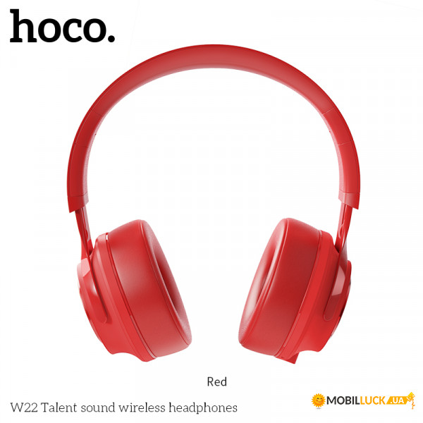  Hoco Bluetooth Talent sound  W22 Red