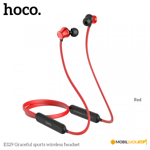  Hoco Graceful sports ES29 Red (11754)