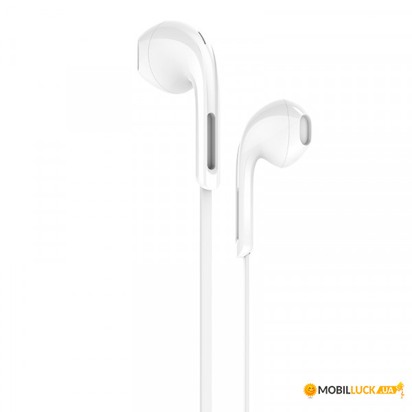  Hoco M39 Rhyme sound earphones with microphone White