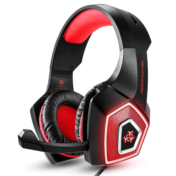  Hunterspider Gaming V1 Black-Red (26121)