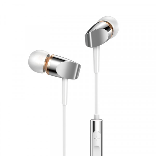  Joyroom metal wired earphone JR-E209 Silver