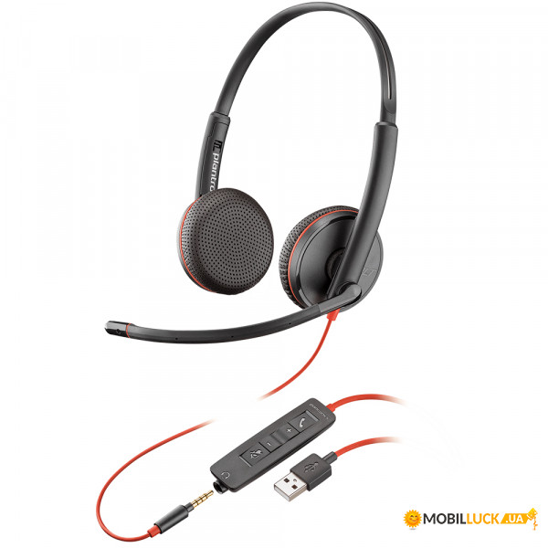  Plantronics Blackwire C3225 USB-A (209747-201)