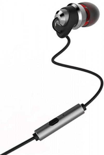  Remax RM-585 Metal Touching Earphone Black #I/S