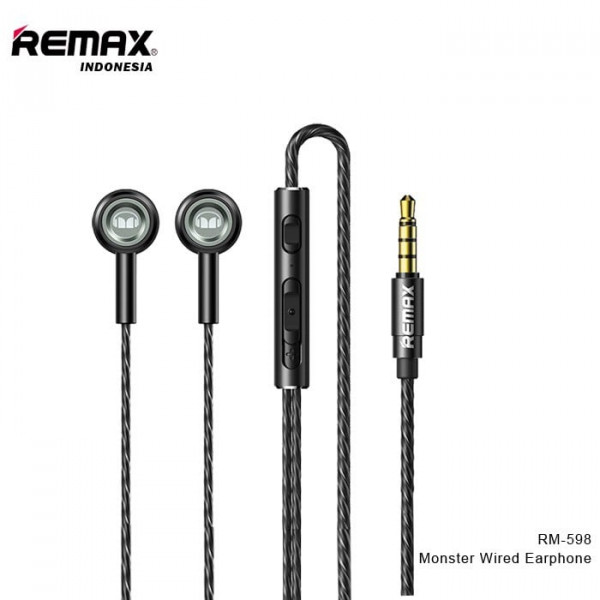  Remax Monster Metal RM-598 Black (26187)