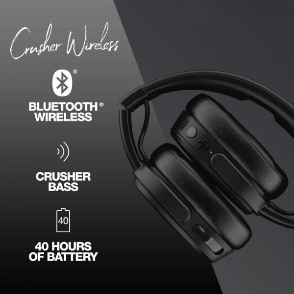 �������� � ���������� SkullCandy CRUSHER BT XT BLACK/COLAR/BLACK (S6CRW-S740)