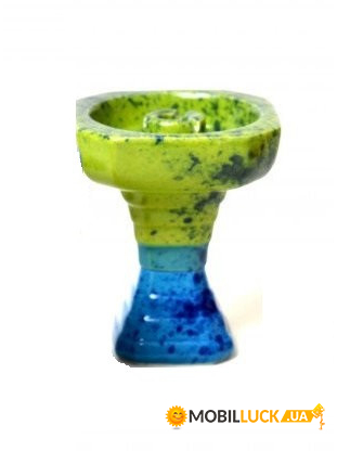  GrynBowls Hexagedron GreenBlue