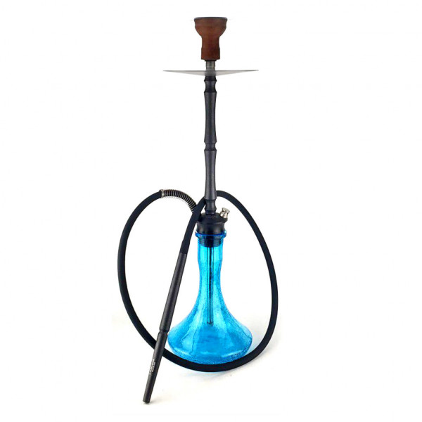  Cascade Hookah Original Black  Craft Blue Crash