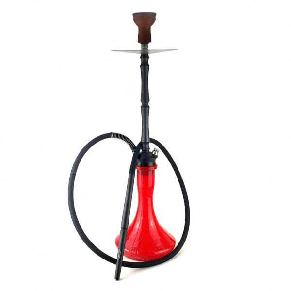  Cascade Hookah Original Black  Craft Red Crash