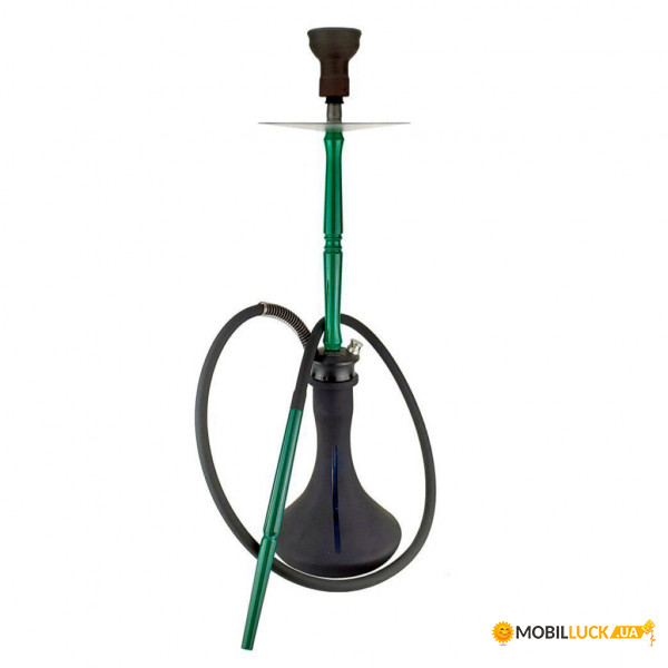  Cascade Hookah Original Green  Craft Black Matt