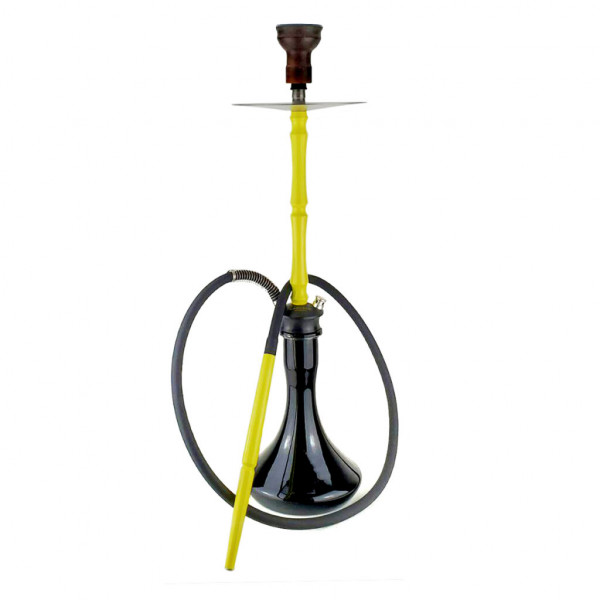  Cascade Hookah Original Yellow  Craft Black