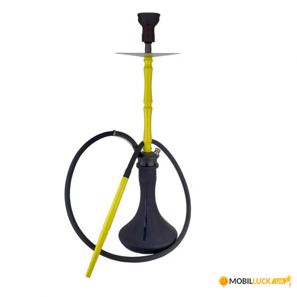  Cascade Hookah Original Yellow  Craft Black Matt