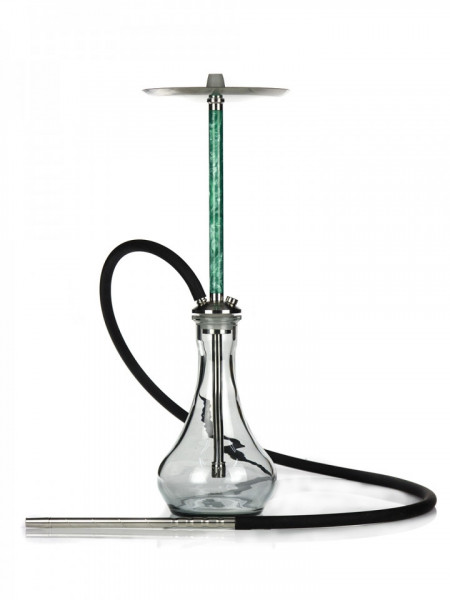  Sky Hookah  Epox Green   Drop Tr