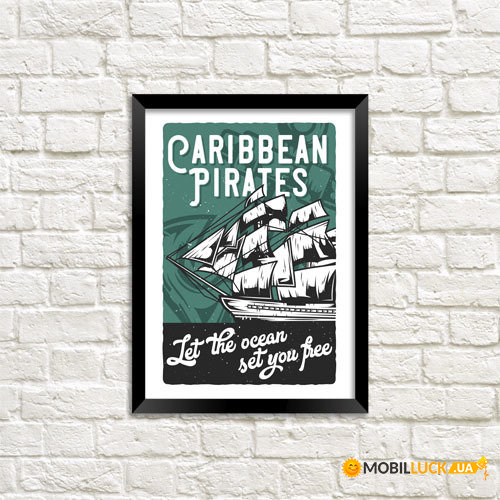    A3 Caribbean pirates MT3_ART008_BL