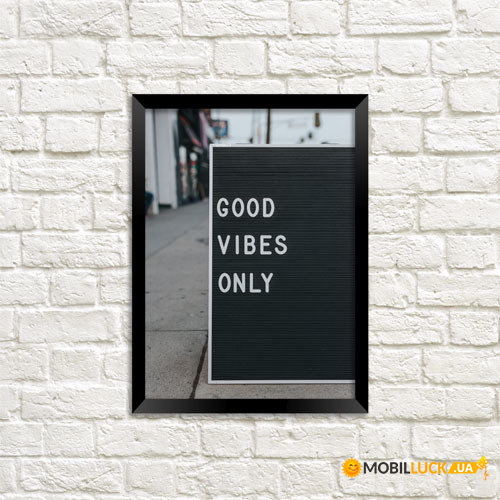    A3 Good vibes only MT3_ART025_BL