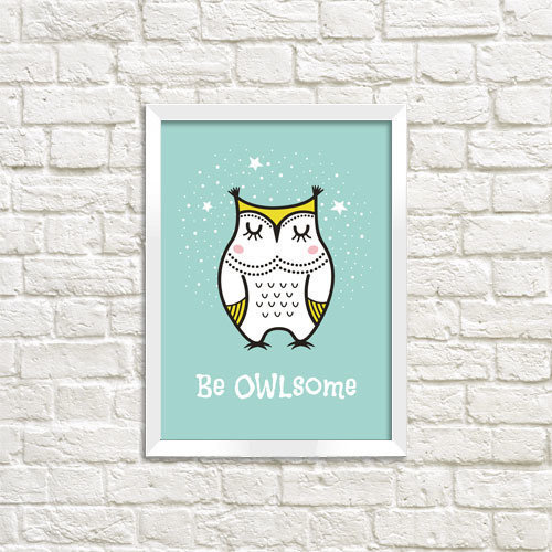    A4 Be OWL some WMT4_ART058_WH