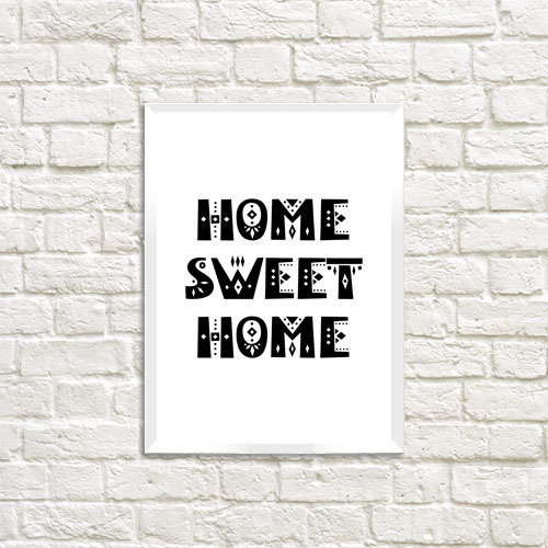    A5 Home sweet home WMT5_19NG019_WH