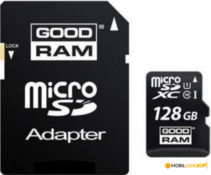   Goodram microSDHC/SDXC class 10 UHS-1 SD adapter 128Gb #I/S