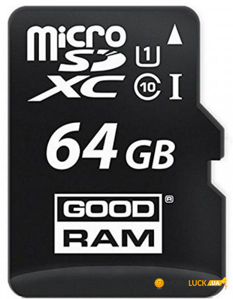   Goodram microSDHC/SDXC class 10 UHS-1 SD adapter 64Gb #I/S