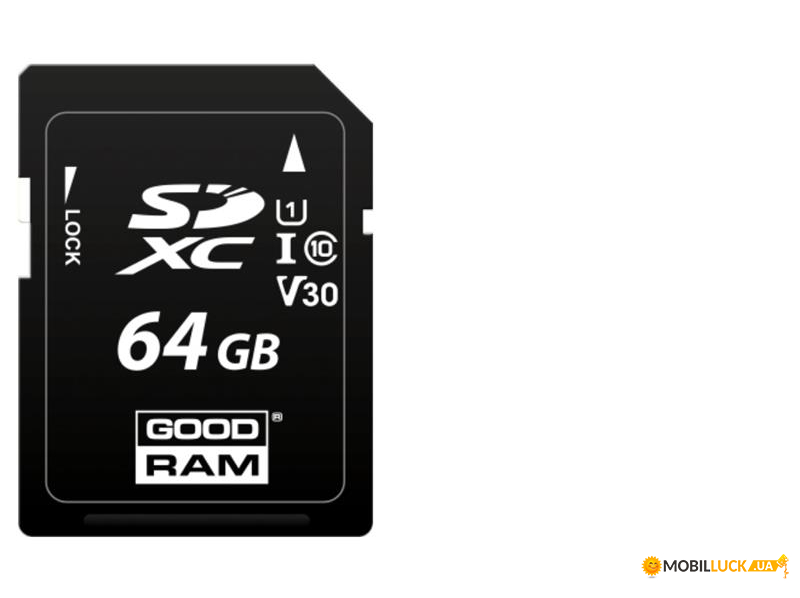   SDXC 64GB UHS-I Class 10 GoodRam (S1A0-0640R12)