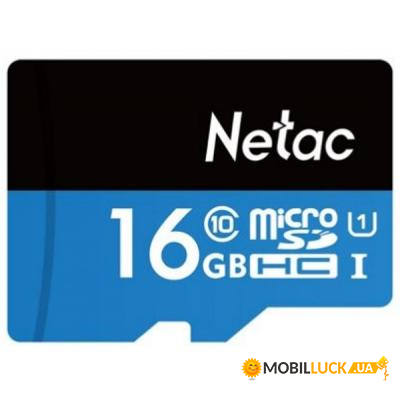   Netac 16GB microSD class 10 (NT02P500STN-016G-R)