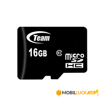   Team MicroSDHC 16GB Class 10 (TUSDH16GCL1002)