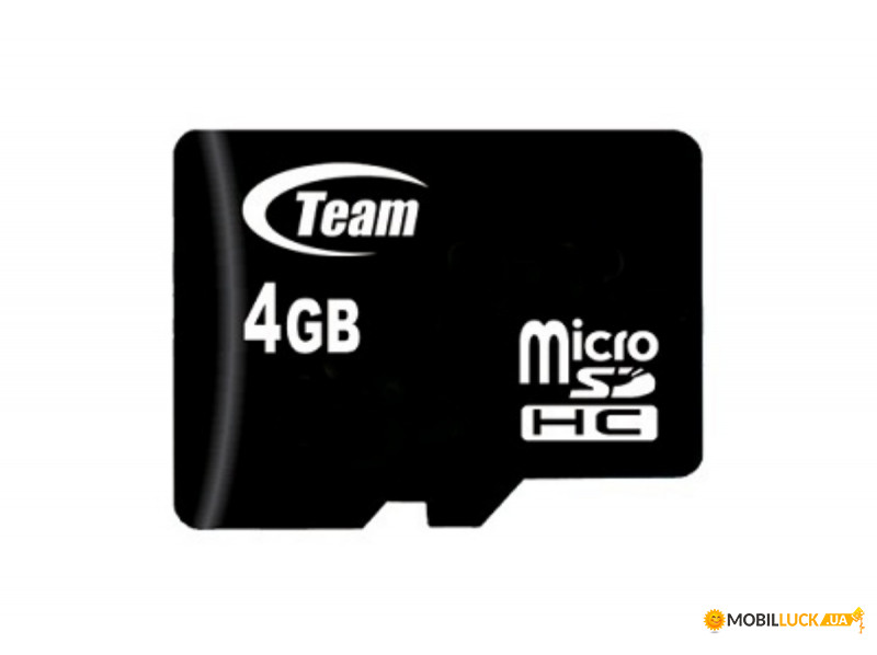   MicroSDHC 4GB Class 10 Team (TUSDH4GCL1002)