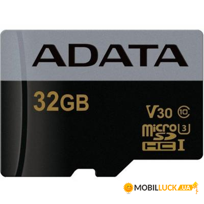   ADATA 32GB microSDHC (AUSDH32GUI3V30G)