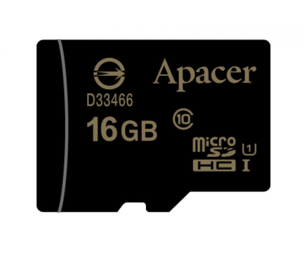   microSDHC (UHS-1) Apacer 16Gb (AP16GMCSH10U1-RA)