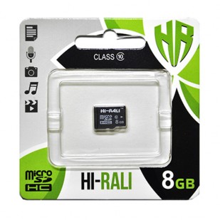   MicroSDHC 8GB Class 10 Hi-Rali (HI-8GBSDCL10-00)