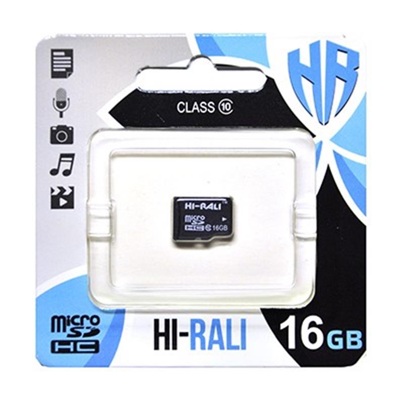   HI-RALI micro SDHC 16GB class 10 HI-16GBSDCL10-00